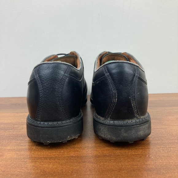 Nike Golf Shoes Mens Size US MENS 9.5 Color Black Leather Low Top Lace Up - Picture 10 of 11